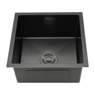 Мойка для кухни с коландером Gappo GS4444-6 чёрный