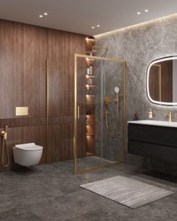 Душевой уголок CEZARES MOLVENO-AH-11-150/90-C-BORO-IV