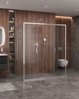 Душевой уголок CEZARES MOLVENO-AH-2/2-170/90-C-Cr-IV