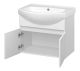 Подвесная тумба под раковину Misty Монро 65см белый