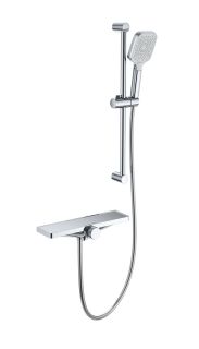 Смеситель для ванны с душем Wonzon & Woghand Onix WW-B2551-A-CR с термостатом хром