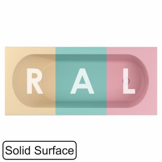 Ванна из искусственного камня WHITECROSS Gin 0217.170075.2XXXX 170x75 см RAL мат