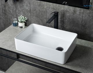 Раковина Gid N1205 51240 накладная белая 50.5x34.5x12.5