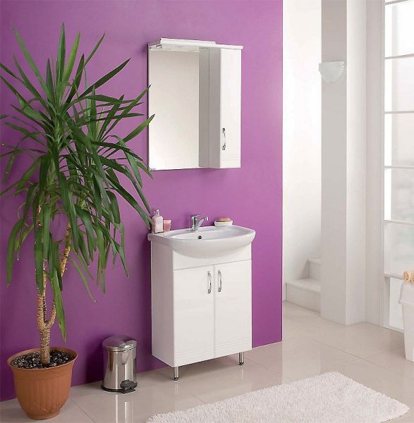 Зеркальный шкаф Акватон Онда правосторонний 60см белый 1A009802ON01R