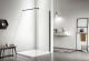 Душевая перегородка Aquatek Walk in с держателем AQ WIW 10020GM 100 см оружейная сталь