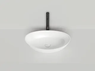 Накладная раковина Salini Noemi S-Sense 1101103GRH 56см RAL снаружи