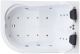Гидромассажная ванна Royal Bath Norway De Luxe 180x120см правая белый RB331100DL-R