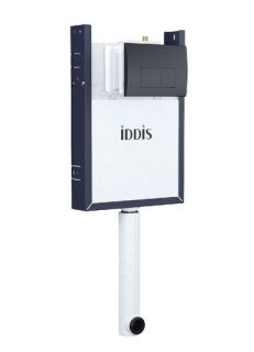 Бачок скрытого монтажа IDDIS Optima Home OPH0MBCi32K с клавишей смыва чёрный