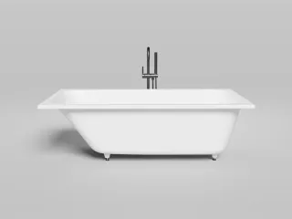 Ванна из искусственного камня Salini Orlanda Kit S-Sense 102116MRH 170x80см RAL снаружи