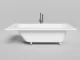 Ванна из искусственного камня Salini Orlanda Plus Kit S-Sense 102114MRF 190x100см RAL полностью