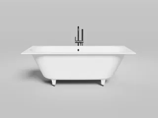 Ванна из искусственного камня Salini Ornella Axis S-Stone 103423M 170x75см белый матовый