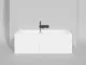 Ванна из искусственного камня Salini Ornella Axis Kit S-Stone 103523M 170x75см белый матовый