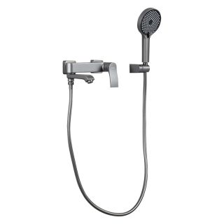 Смеситель для ванны и душа Frap F3275-19  графит