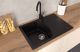 Кухонная мойка Florentina Паола 760 антрацит
