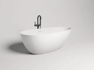 Ванна из искусственного камня Salini Paola In S-Sense 101612G 172x82см белый глянцевый