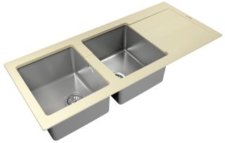 Кухонная мойка Florentina Комби 1160 песочный