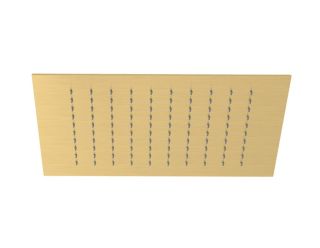 Верхний душ Kludi Asana 69400N0-00 34 см брашированное золото