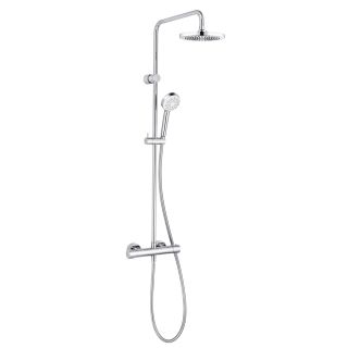 Душевая стойка Kludi Logo 6806505-00 с термостатом хром
