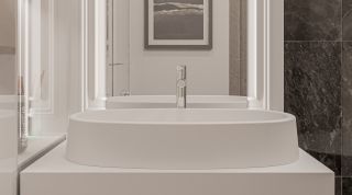 Раковина Whitecross Obsidian C 0735.065035.200 65см белый матовый