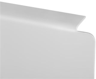 Экран торцевой Berges 80см белый 051007