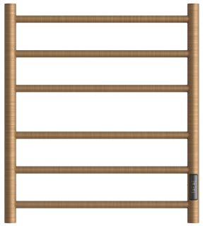 Полотенцесушитель электрический Point Аврора PN10856BR 50x60см бронза