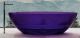 Прозрачная ванна ABBER Kristall AT9702Amethyst из полиэфирной смолы 180x85см фиолетовый
