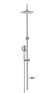 Душевая стойка Swedbe Calypso 5074 без смесителя хром