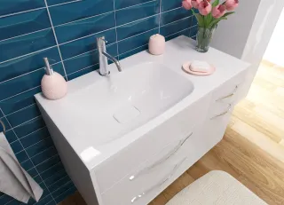 Раковина Эстет Барселона ФР-00003411 Л 90см белый