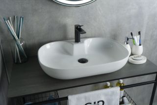 Раковина Gid N9446b 51156 накладная белая 61x42x12.5