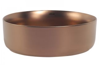 Раковина ABBER Bequem AC2108MRG 36см розовое золото матовое