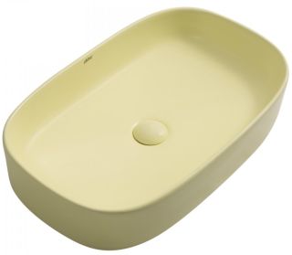 Раковина ABBER Rechteck AC2209MY 61см жёлтый матовый