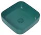 Раковина ABBER Rechteck AC2211MBG 39см тёмно-зелёный матовый