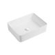 Раковина накладная Azario 52х41х13 фаянс, цвет Белый (AZ2074B)