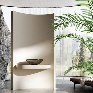 Раковина ABBER Kristall 50см чёрный AT2802Onyx