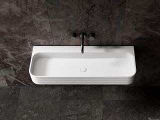 Подвесная раковина ABBER Stein AS2651-1.0 100см белый матовый