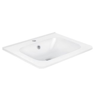 Раковина Vincea VCB-2VP600W 59.4 см белая