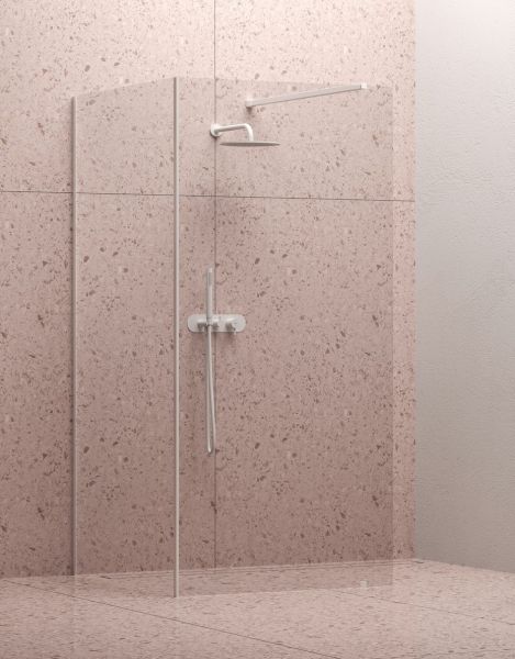 Душевая перегородка Ravak Walk-In Wall 120 GW1CG4E00Z1 профиль белый стекло Transparent