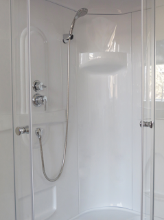 Душевая кабина Royal Bath BP левая стекло прозрачное 100x80см RB8100BP1-T-L