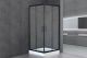 Душевой уголок Royal Bath HP 90x90см чёрный RB90HP-T-BL