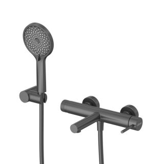 Смеситель для ванны и душа CEZARES RELAX-VD-NOP черный матовый