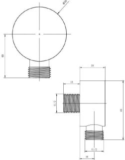 Шланговое подключение Allen Brau Priority 5.31A15-31 черный