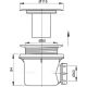 Сифон для душевого поддона RGW QYD-10 39241110-01 хром