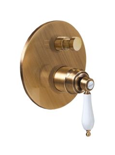 Встраиваемый однорычажный смеситель для душа с переключателем Cezares APHRODITE-VDIM2-02-Bi