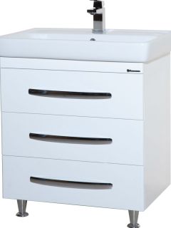 Тумба под раковину Bellezza Рокко 80см белый 00000010168
