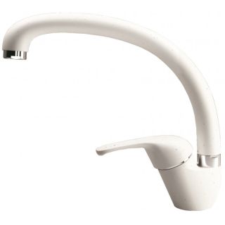 Смеситель для кухни Dr. Gans Рондо белый