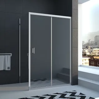 Душевой уголок Veconi Rovigo RV-040, 1200х900х1850, хром, стекло прозрачное