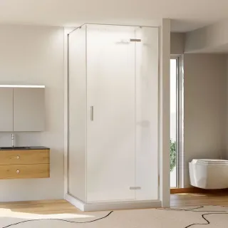 Душевой уголок Veconi Rovigo RV-073R/R, 1200х1000х1950, хром, стекло дождь