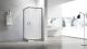 Душевой уголок Veconi Rovigo RV-27GM, 800x800x1900, оружейная сталь, прозрачное стекло