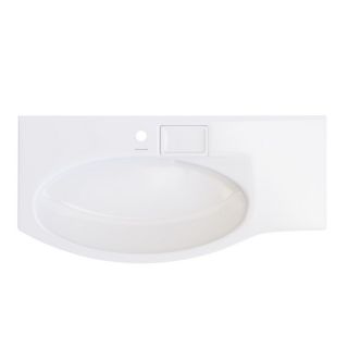 Раковина Kerama Marazzi Riva RV.wb.100Lh левая 100 см белый