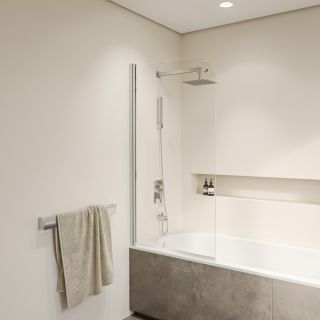 Шторка на ванну RGW SC-009 351100908-11 80см хром